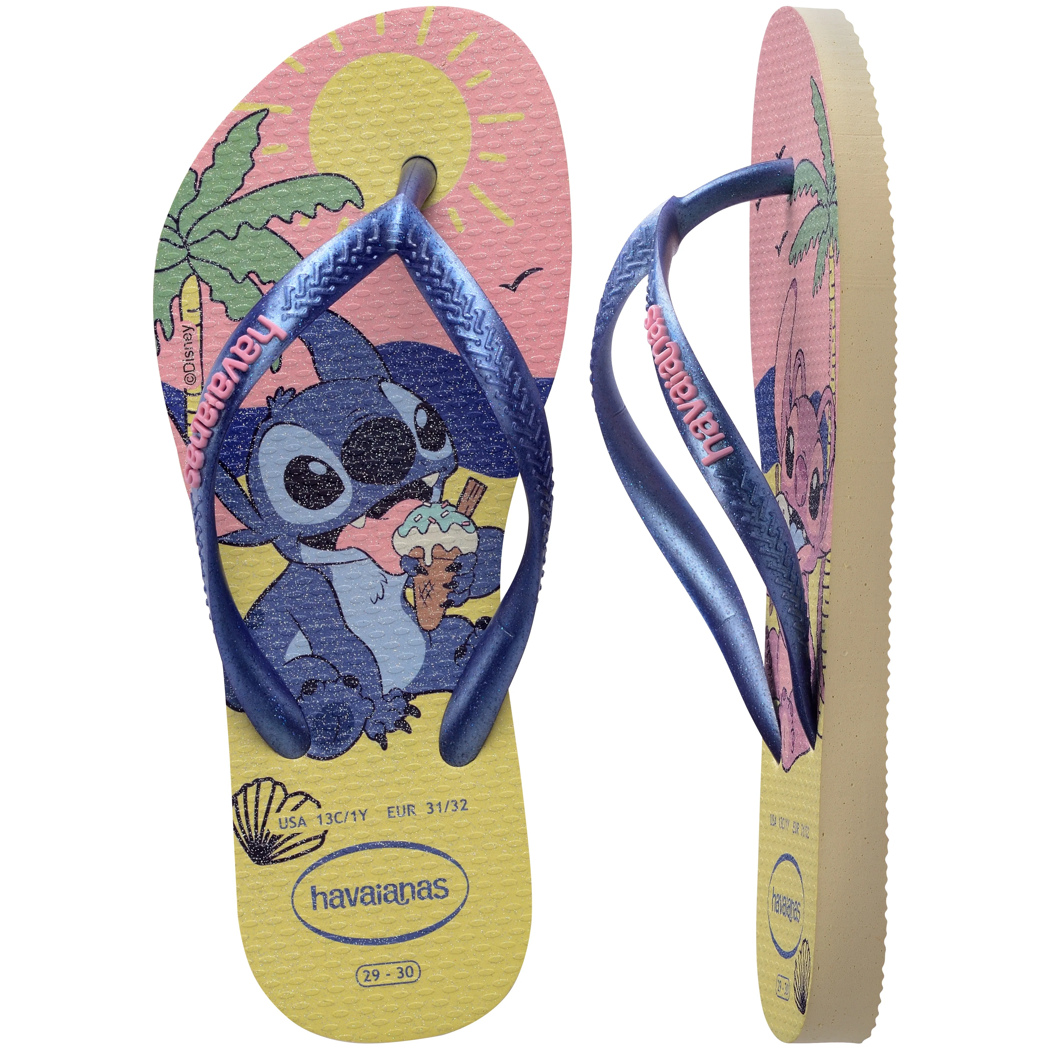 KIDS SLIM DISNEY CREAM כפכפי - Image 5