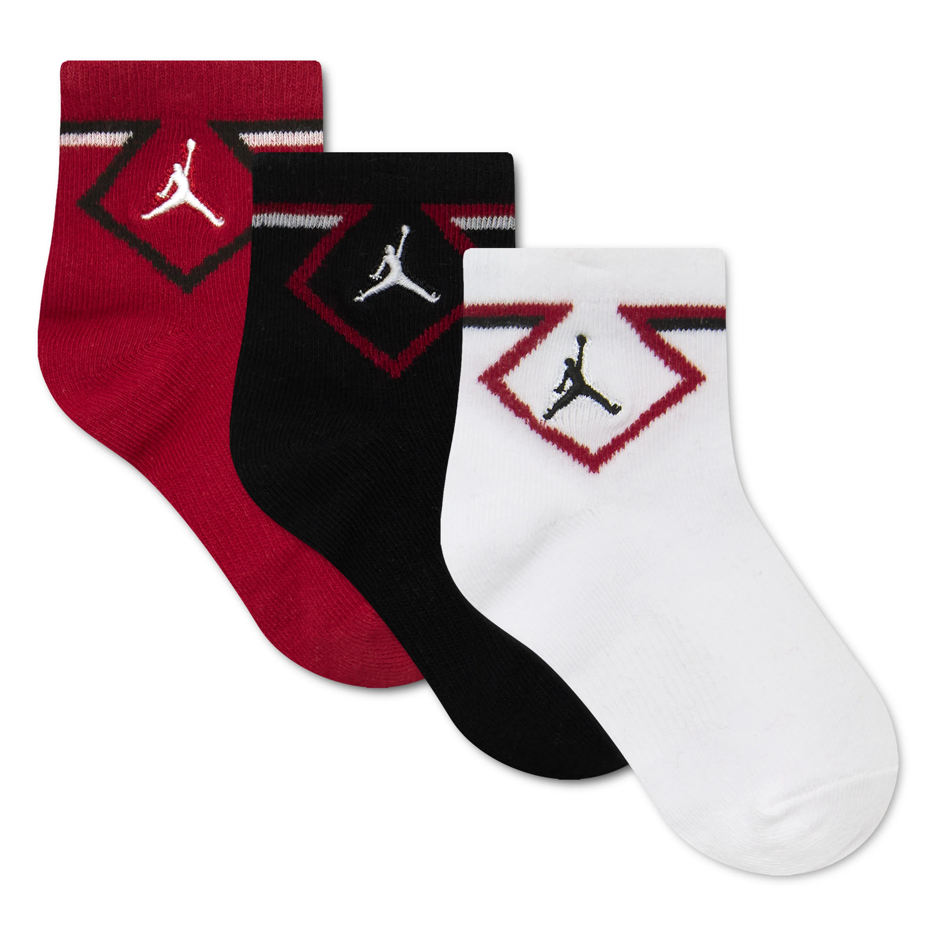 JHN DIAMOND INF/TODD 3PK ANKLE תינוקות מארז גרביים