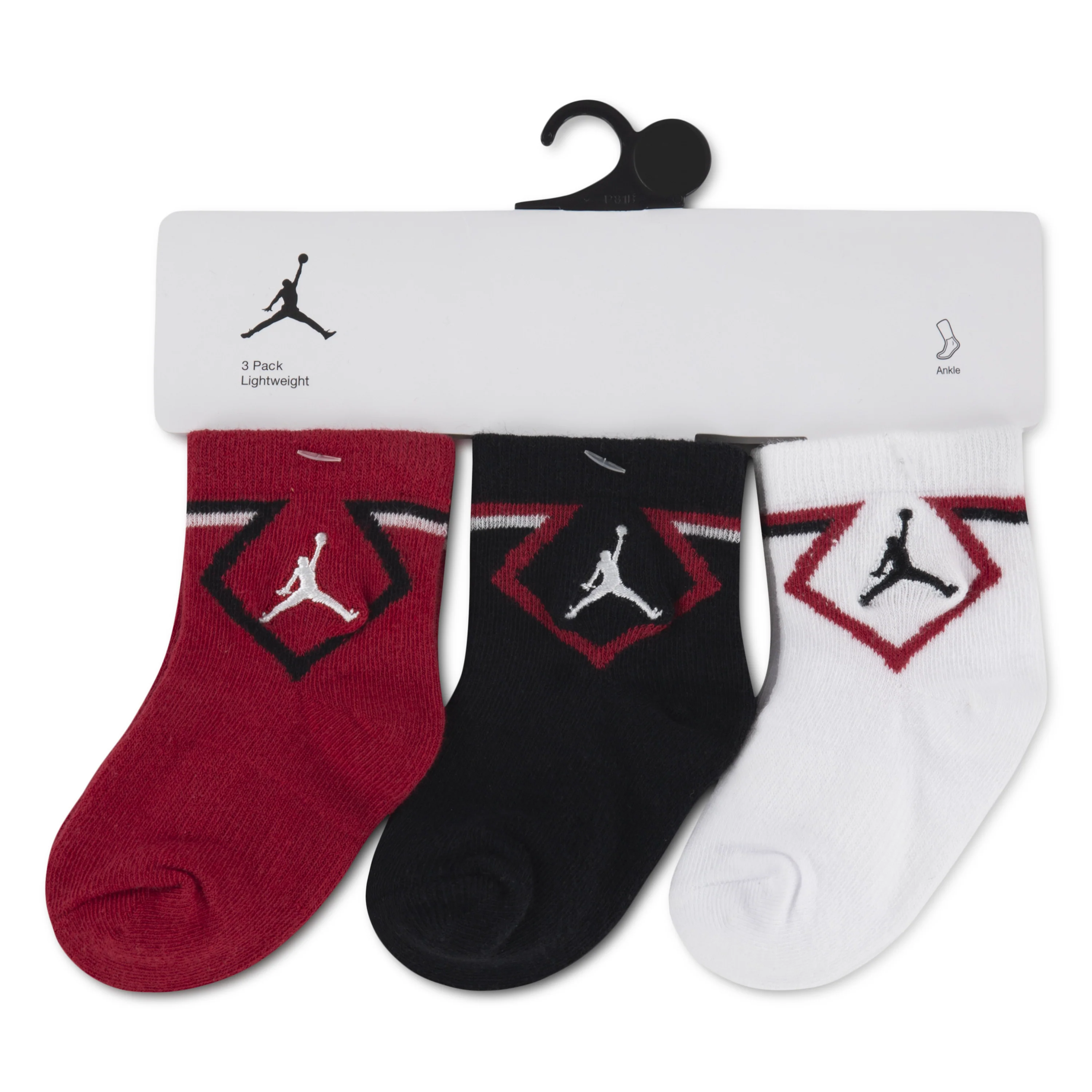 JHN DIAMOND INF/TODD 3PK ANKLE תינוקות מארז גרביים - Image 2