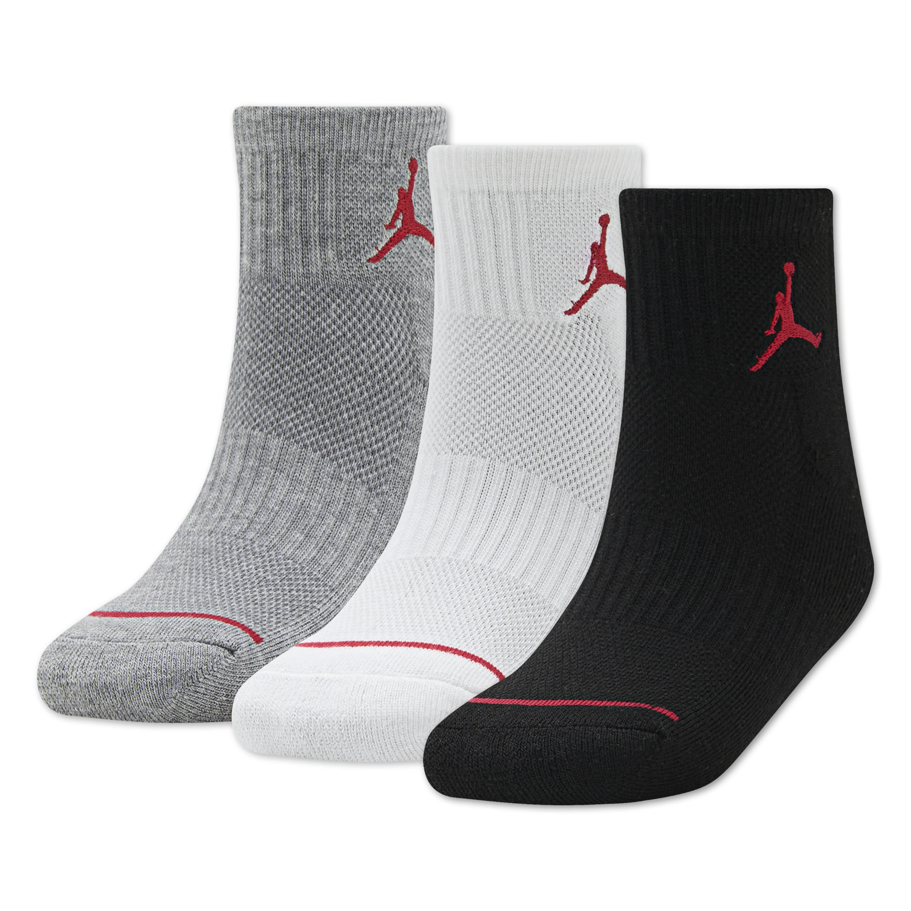 JORDAN JUMPMAN QUARTER 3PK מארז גרביים