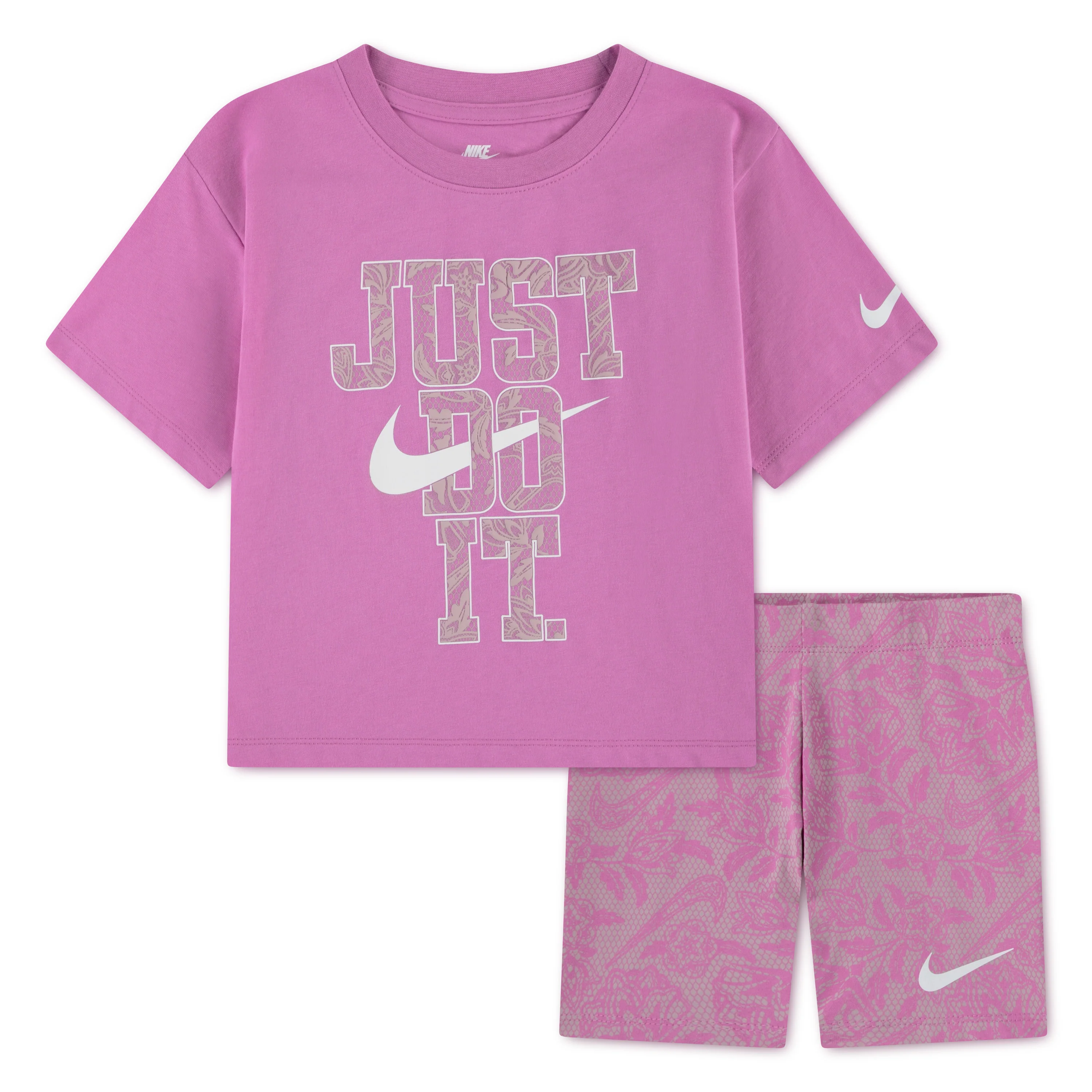 LACE IT UP BIKE SHORT סט