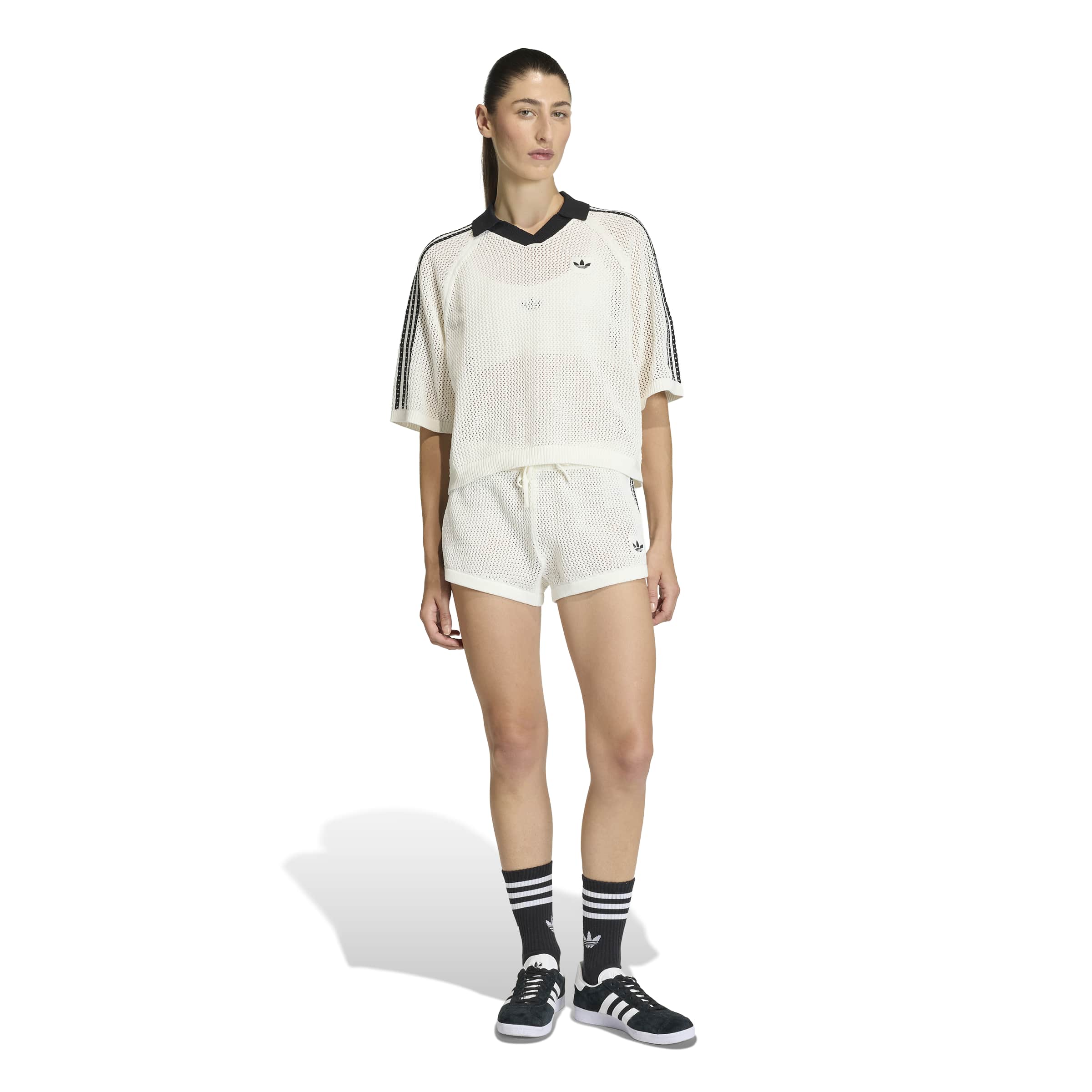 CROCHET POLO טישרט - Image 4