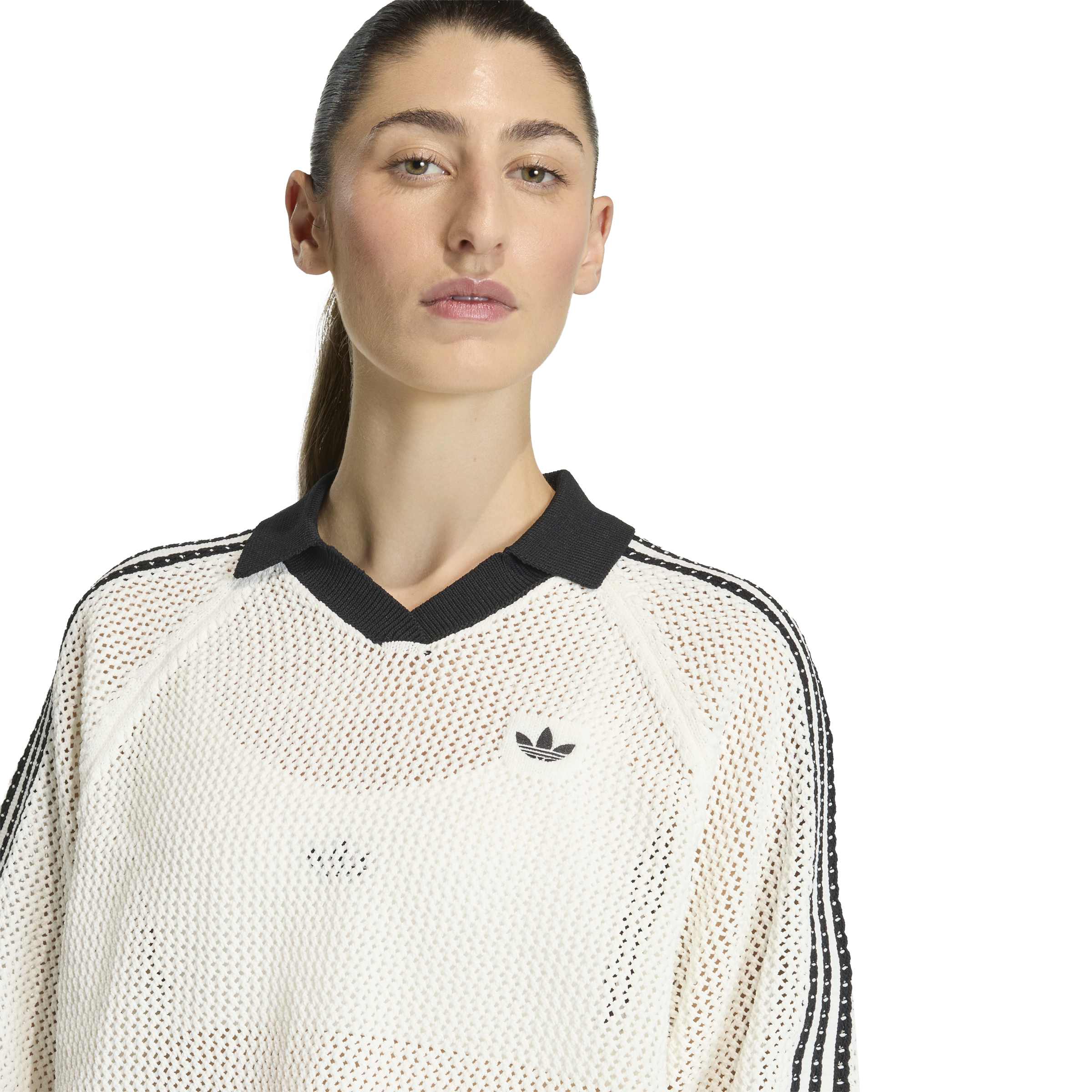 CROCHET POLO טישרט - Image 5