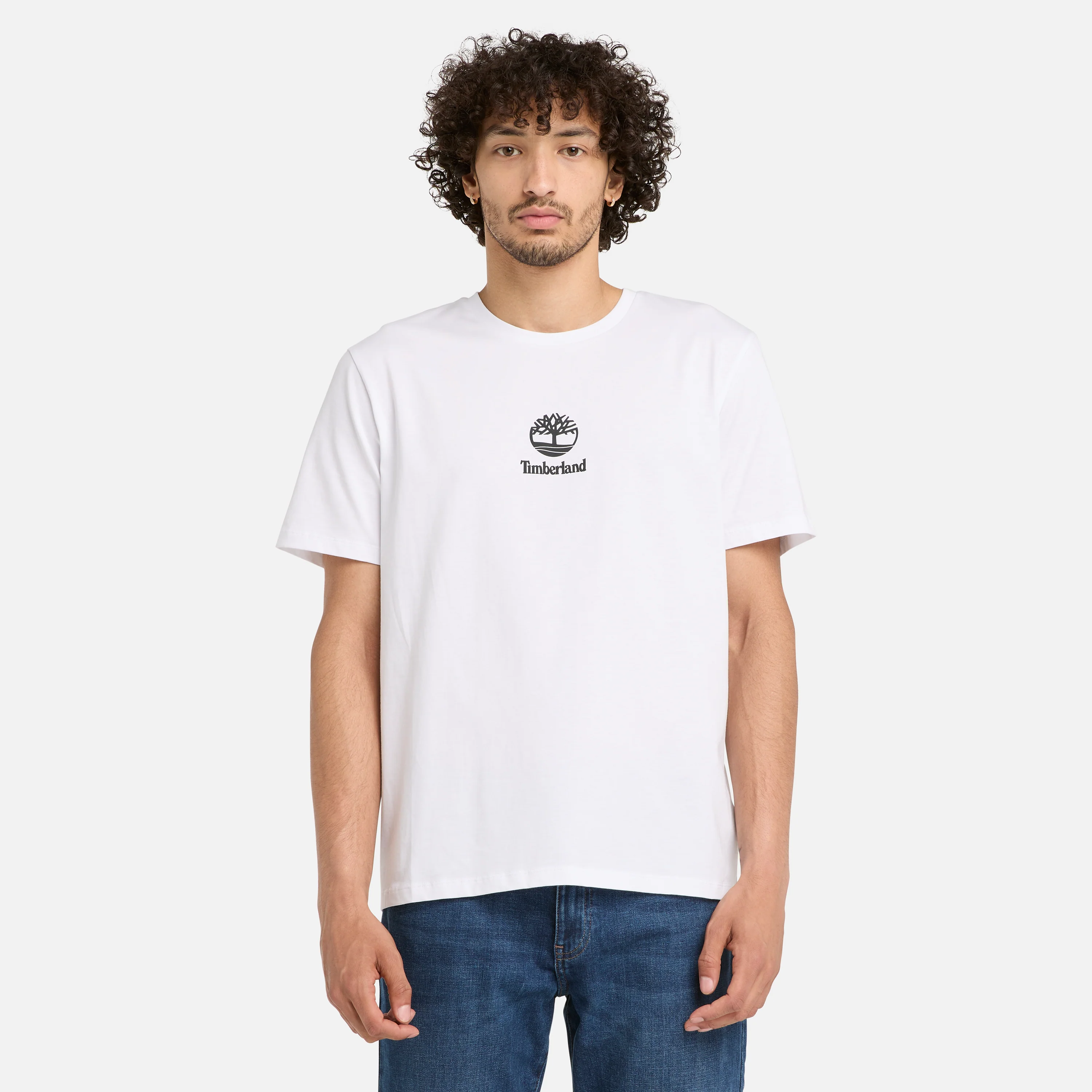 SMALL LOGO PRINT טישרט - Image 2
