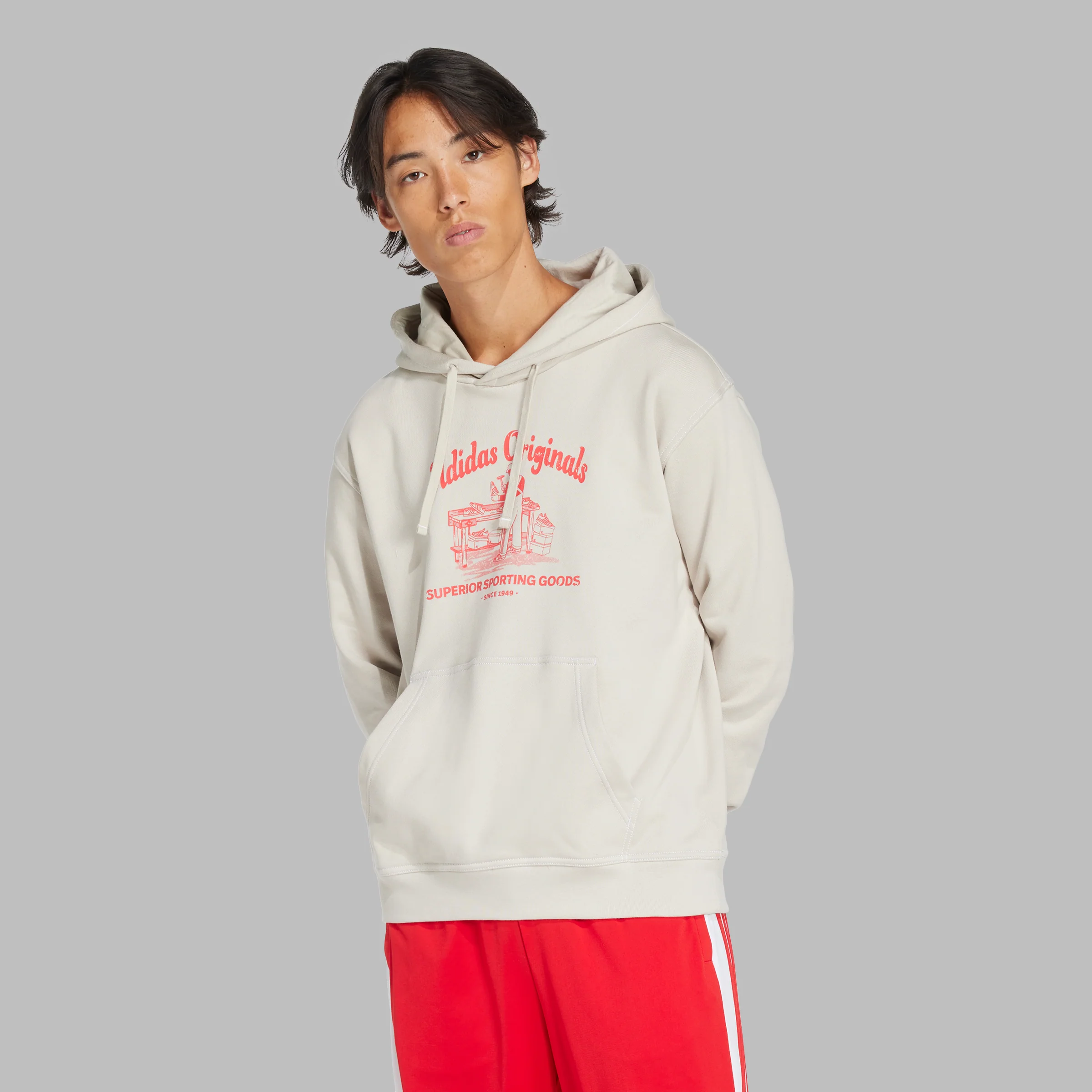 WAB HOODIE סווטשירט בשילוב הדפס - Image 6